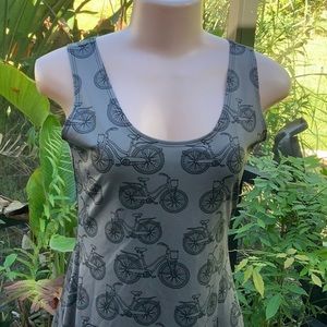 Scoop‎ neck bicycle bike skater dress CowCow